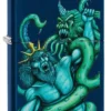 Motif « Sea King » bleu marine mat