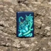 Motif « Sea King » bleu marine mat