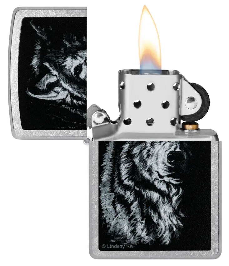 Motif « Shadow Wolf » de Lindsay Kivi Motif « Shadow Wolf » de Lindsay Kivi