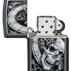 Motif « Skull Clock »