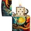 Motif Soleil et Lune
