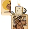 Motif « Squelette du Far West »