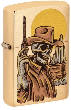 Motif « Squelette du Far West »