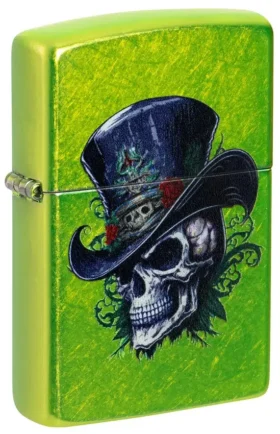 Motif squelette steampunk