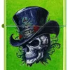 Motif squelette steampunk