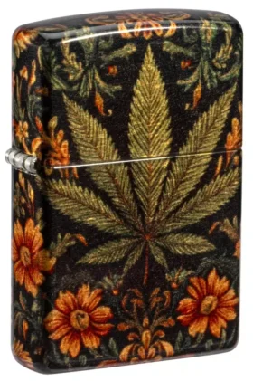 Motif « Tapisserie de cannabis »