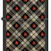 Motif tartan zippo