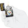 Motif « Team Spirit » des Pittsburgh Steelers de la NFL Motif « Team Spirit » des Pittsburgh Steelers de la NFL