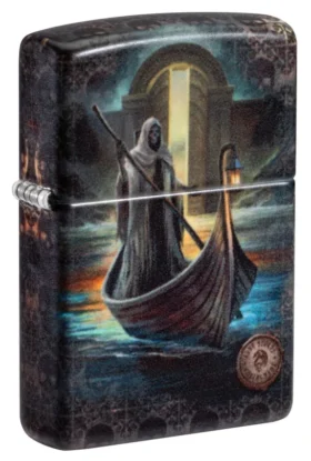 Motif « The Ferryman » d’Anne Stokes