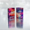Motif Tie-dye zippo
