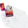 Motif Tie-dye zippo