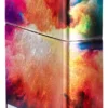 Motif Tie-dye zippo