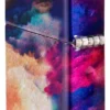 Motif Tie-dye zippo