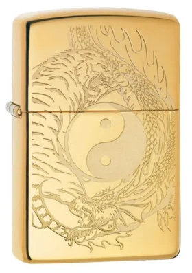Motif Tigre et Dragon