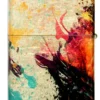 Motif tigre peint