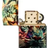 Motif tigre peint