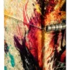 Motif tigre peint