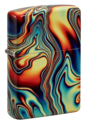 Motif tourbillonnant coloré