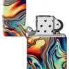Motif tourbillonnant coloré