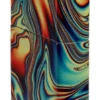 Motif tourbillonnant coloré