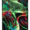 Motif tourbillonnant psychédélique