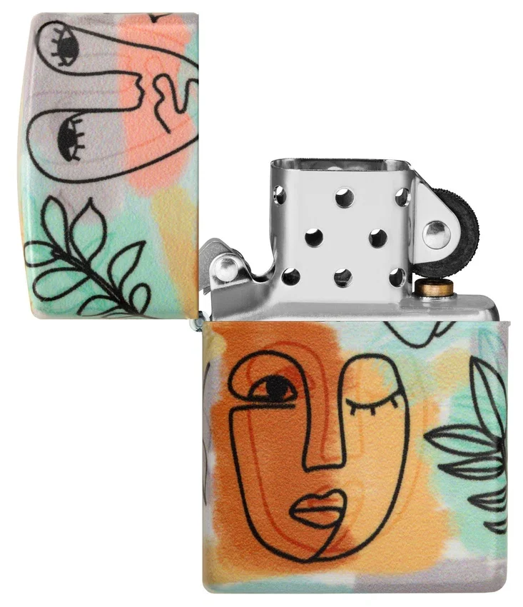 Motif « Visages abstraits » Motif « Visages abstraits »