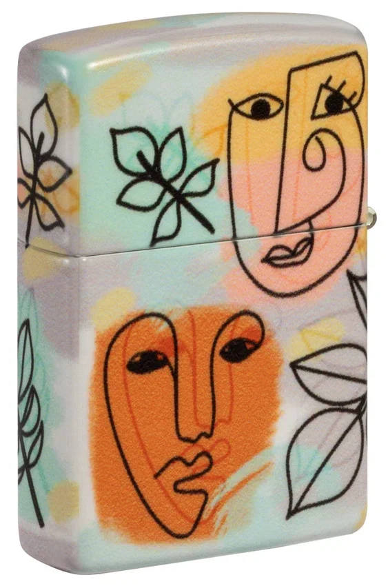 Motif « Visages abstraits » Motif « Visages abstraits »