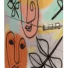 Motif « Visages abstraits » Motif « Visages abstraits »
