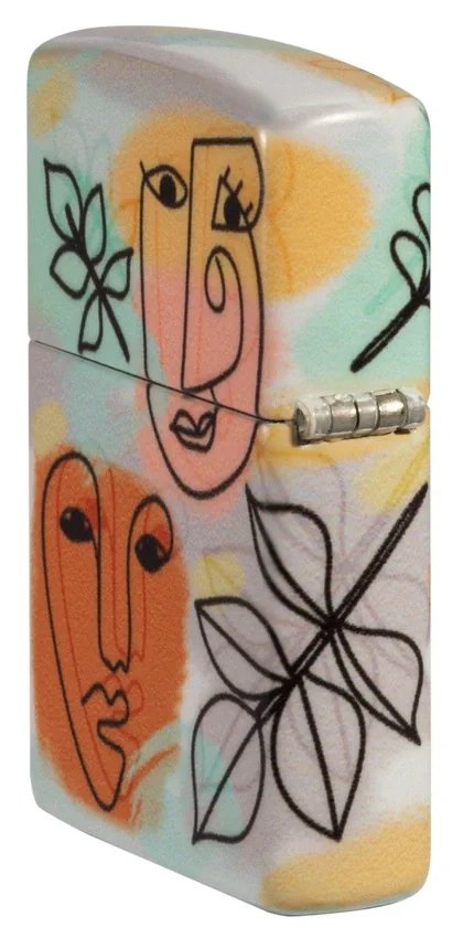 Motif « Visages abstraits » Motif « Visages abstraits »