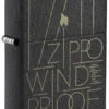 Motif Zippo au trait