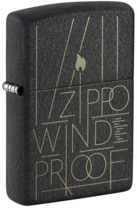 Motif Zippo au trait