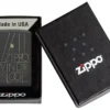 Motif Zippo au trait