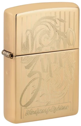 Motif zippo en filigrane tourbillonnant