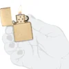 Motif zippo en filigrane tourbillonnant