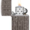 Motif zippo « Reverse Carve »
