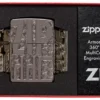 Motif zippo « Reverse Carve »