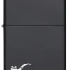 Pipe noir mat