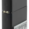 Plaque d’immatriculation zippo