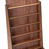 Présentoir de collection en noyer