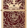 Queen of Bud : un design passionné représentant une rose et une couronne