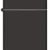 Slim® noir brillant avec logo zippo