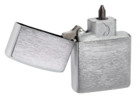 Tournevis Bit Safe avec étui en Brushed Chrome