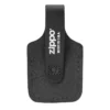 Étui noir pour briquet – Encoche pour le pouce