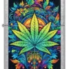 Un motif cannabis captivant