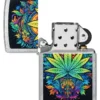 Un motif cannabis captivant