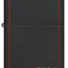 Zippo classique noir et rouge