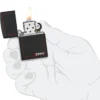 Zippo classique noir et rouge